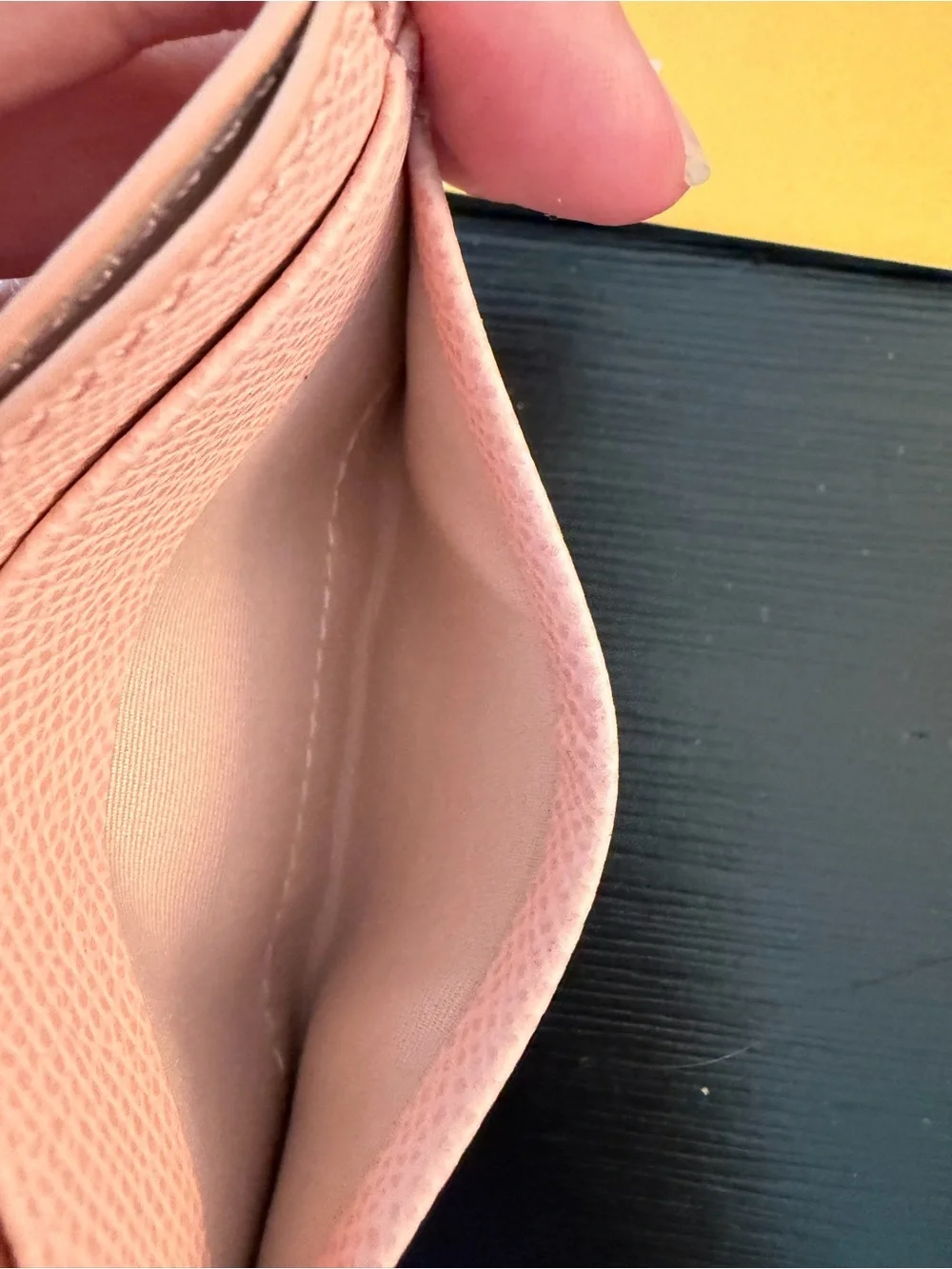 Ferragamo Gancini leather card case